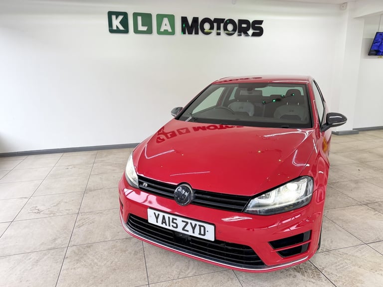 VOLKSWAGEN GOLF 2.0 TSI BlueMotion Tech R Red Manual Petrol 2015