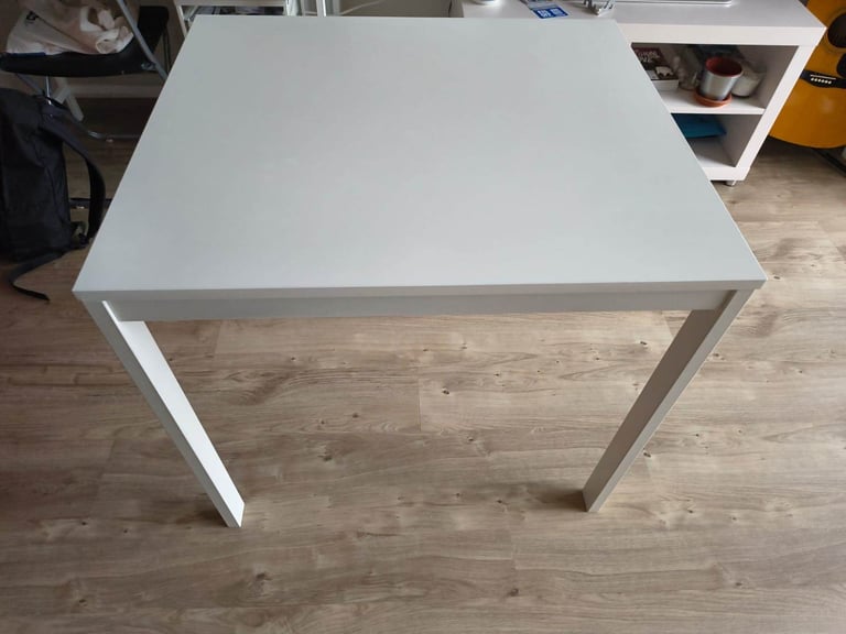 IKEA VANGSTA Extendable Dining Table, White 80/120x70 cm