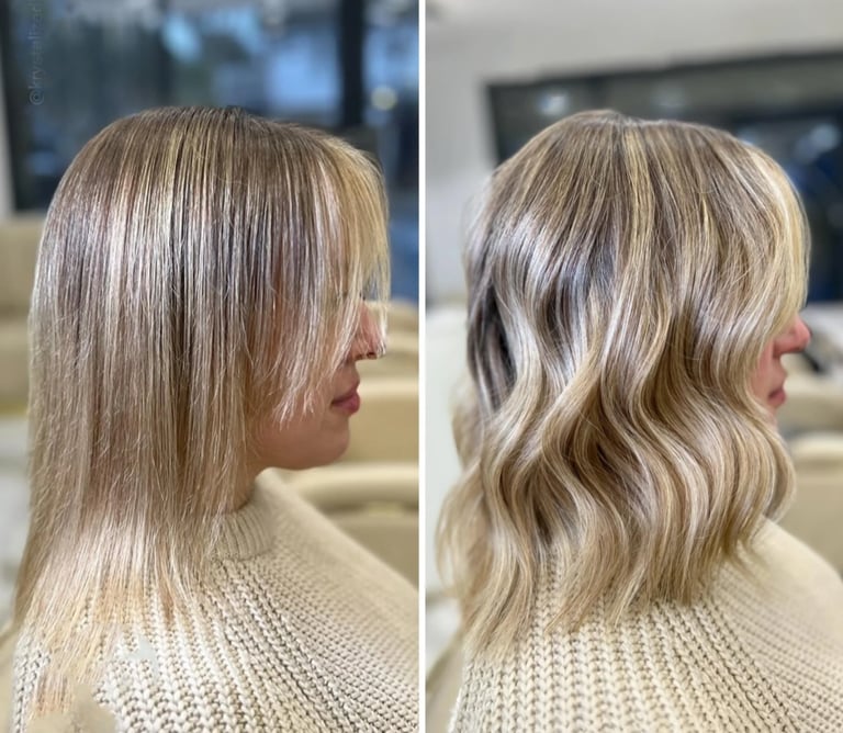 Luxury human hair wefts and systems 
