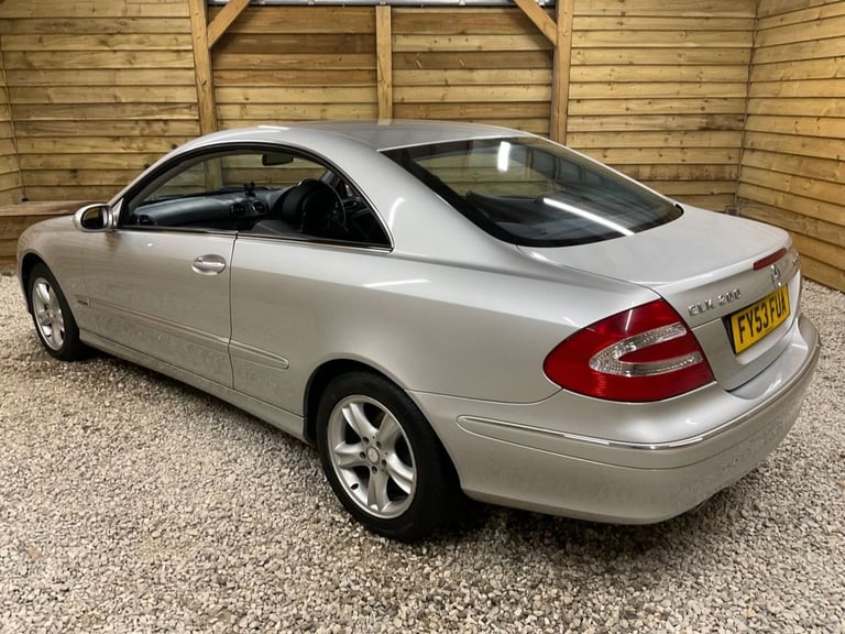 2003 Mercedes-Benz CLK 1.8 CLK200 Kompressor Avantgarde Coupe 2dr Petrol Automatic (214 g/km, 163...