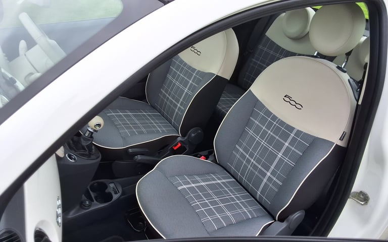 2015 Fiat 500 1.2 Lounge 3dr HATCHBACK Petrol Manual