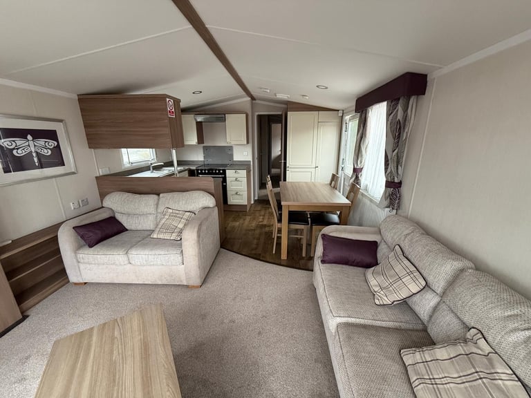 3 Bed Swift Static Caravan - DG, CH, Patio Doors - Offsite Sale for Private Land