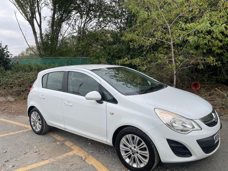 VAUXHALL CORSA 1.3 CDTI EXCLUSIVE E/F 63 REG WHITE 5 DOOR 11 MONTHS MOT TAX £35 60+MPG