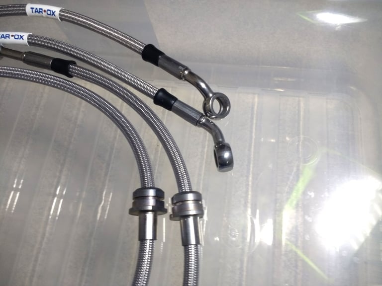AUDI A3 S3 / VW GOLF R / SEAT LEON CUPRA TAROX BRAKE HOSES (NEW) TUNING PARTS SPARES