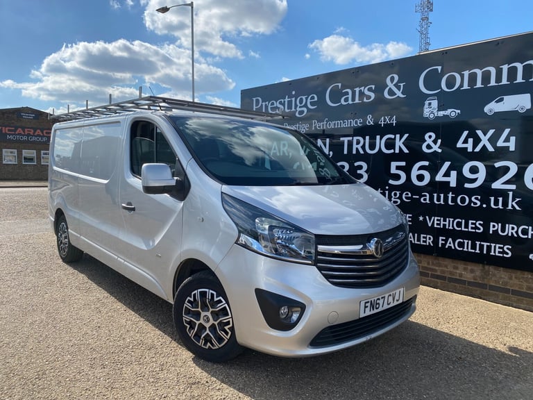 2017 Vauxhall Vivaro 2900 1.6CDTI 120PS SPORTIVE L2 LWB PANEL VAN 54K FULL SERVICE 12M MOT AC CR ...