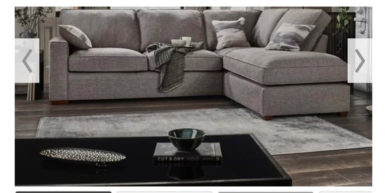 Cory Fabric Corner Sofa