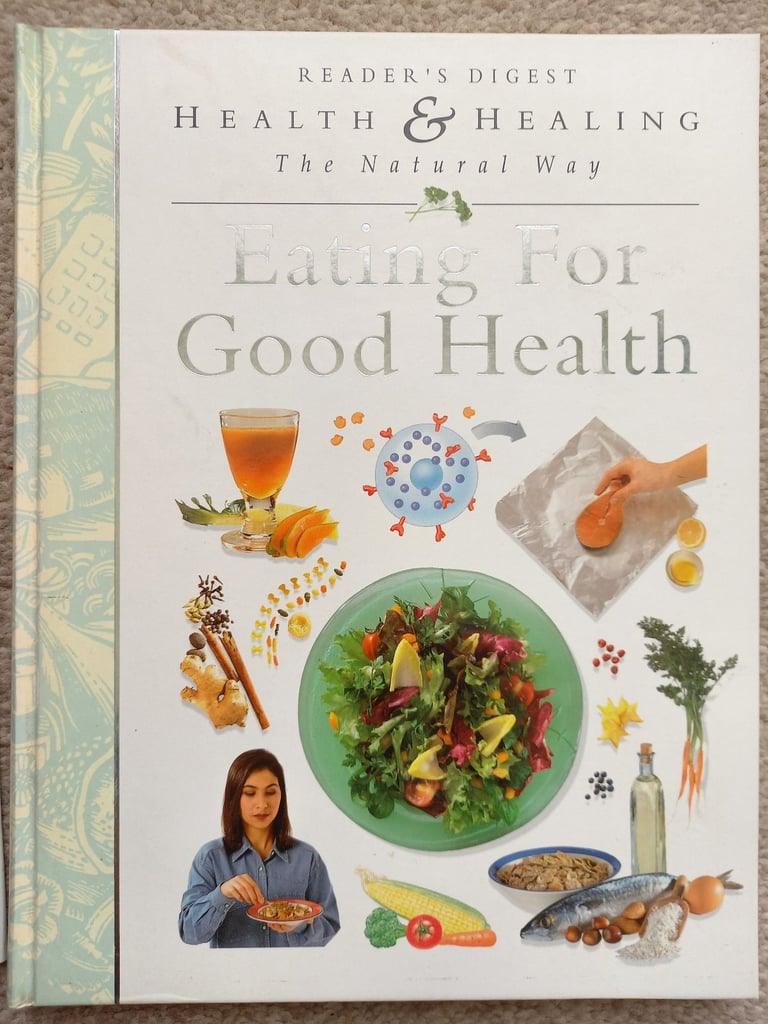 Readers Digest books Natural Remedies & Eating For Good Health