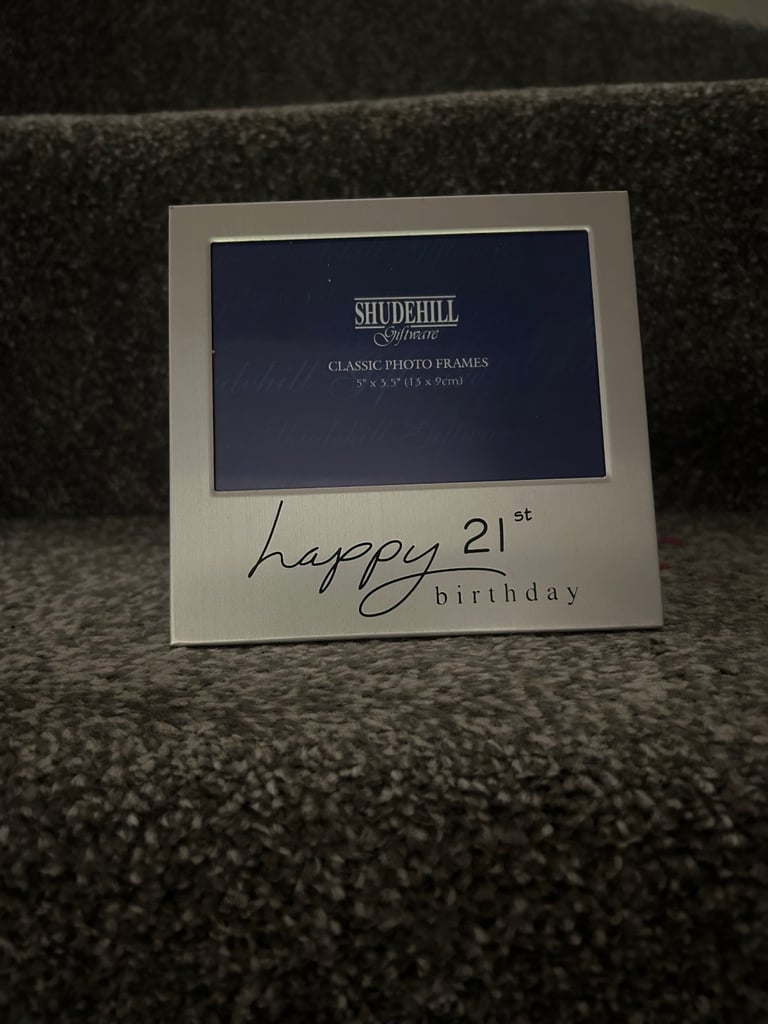 image for FREE 21st birthday picture frame
