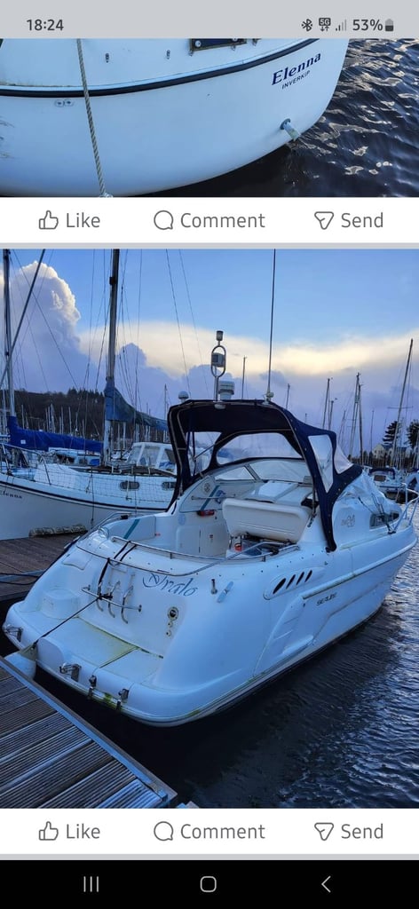 Sealine S240 4.3 Gi V6 24ft