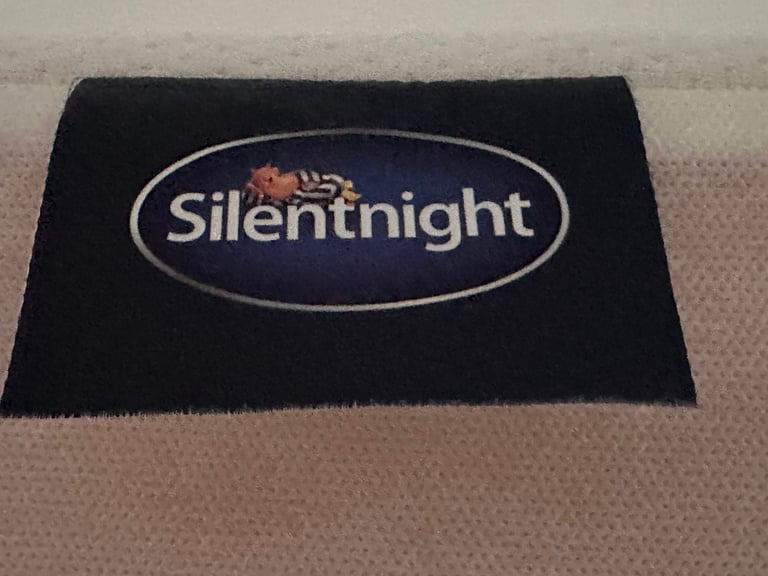  comfort silentnight single bed mattress & protection cover