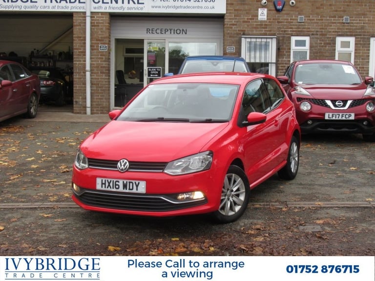 image for 2016 Volkswagen Polo 1.2 TSI BlueMotion Tech SE Hatchback 3dr Petrol Manual Euro 6 (s/s) (90 ps) ...