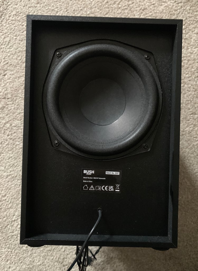 Bush Soundbar and Base Speaker