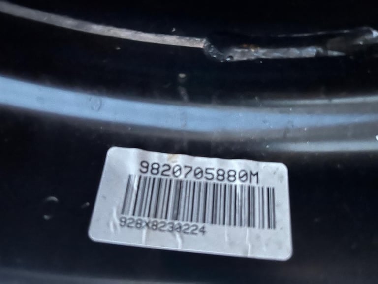 Full Size Spare Wheel 185/65 R15 Citroen PCD 4x108