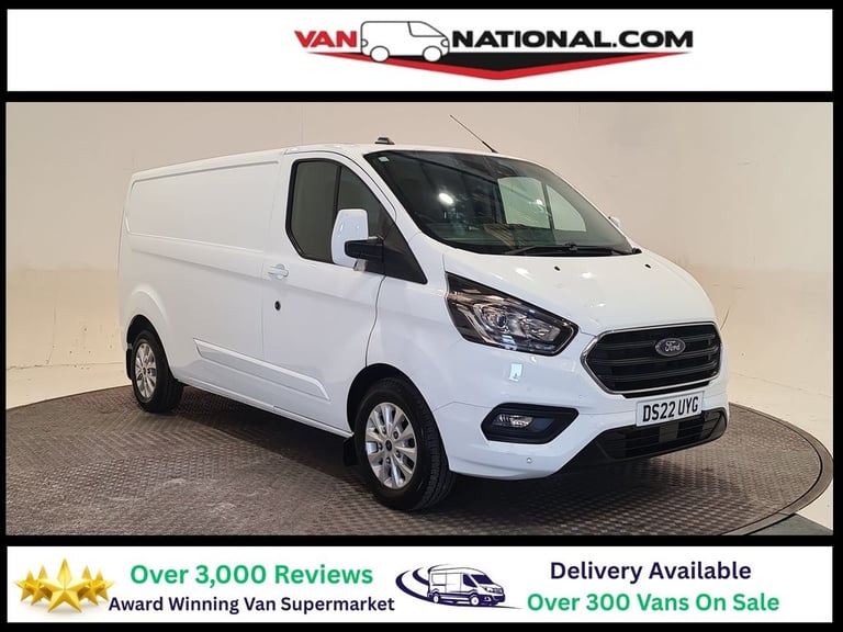 FORD TRANSIT CUSTOM 2.0 300 ECOBLUE LIMITED P/V L2 H1 130 BHP LWB DIESEL