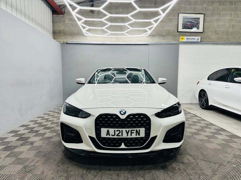 2021 BMW 4 Series 420i M Sport 2dr Step Auto CONVERTIBLE Petrol Automatic