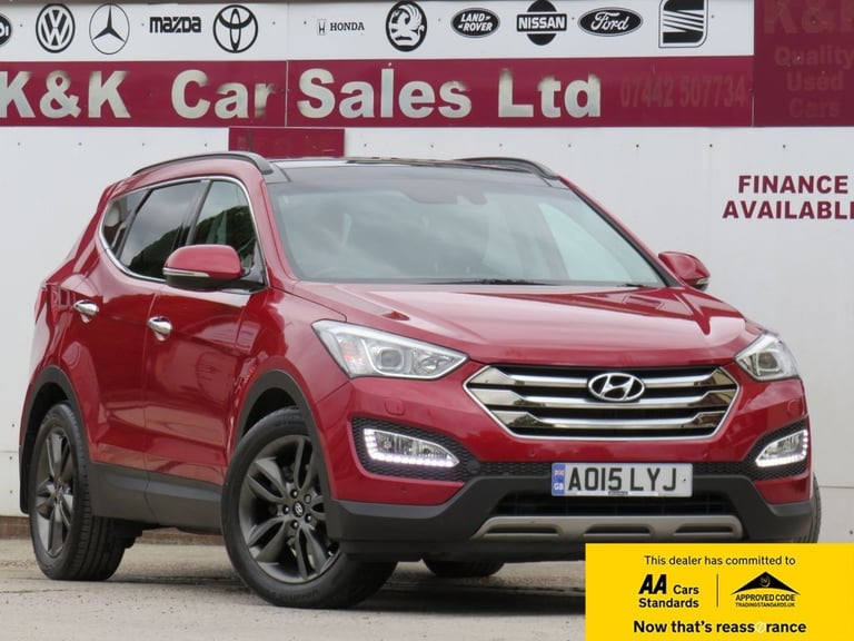 image for 2015 Hyundai Santa Fe 2.2 CRDi Premium SE SUV 5dr Diesel Auto 4WD Euro 5 (7 seat) (194 bhp) ESTAT...