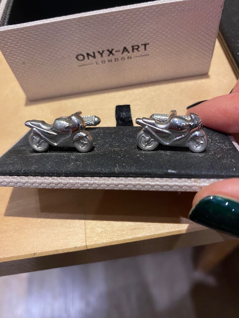 image for Motorcycle cufflinks 