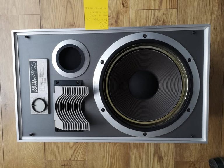 Vintage Jamo Power 160B HiFi ONE Speaker - 160 W spares repair project, Priced by pair