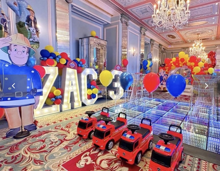 4ft Light up Letters & Numbers to hire, London