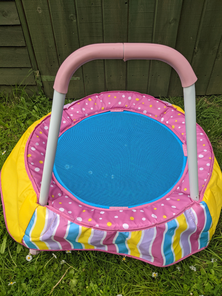 Chad Valley 2 Ft. Toddler Trampoline – Pink