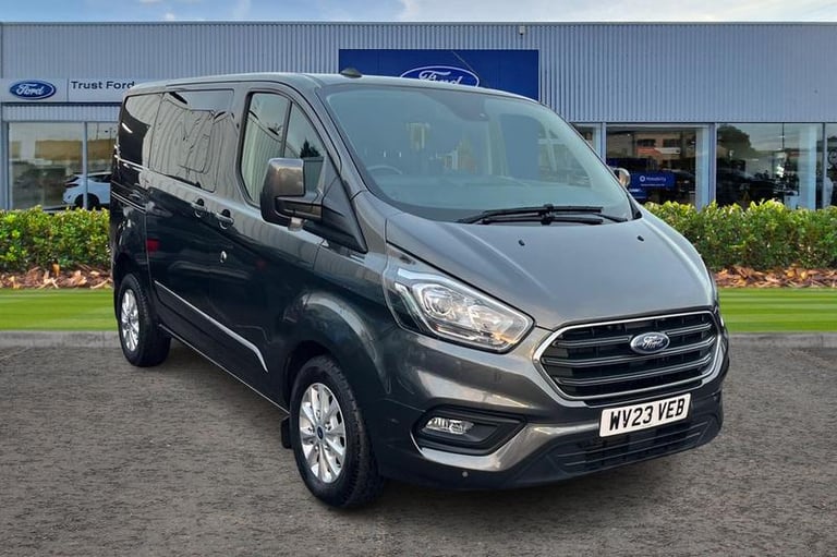 2023 Ford Transit Custom 320 Limited AUTO L1 SWB Double Cab In Van FWD 2.0 EcoBlue 170ps Low Roof...