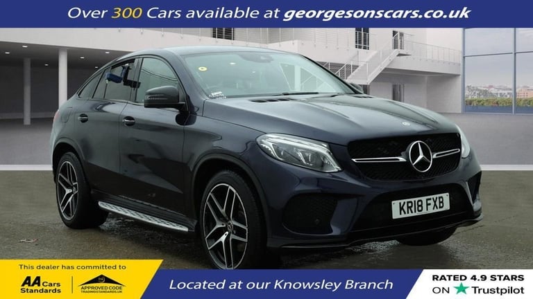 image for 2018 Mercedes-Benz GLE 3.0 GLE350d V6 AMG Night Edition Coupe 5dr Diesel G-Tronic 4MATIC Euro 6 (...