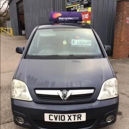 2010 Vauxhall Meriva 1.6i 16V Design 5dr MPV Petrol Manual