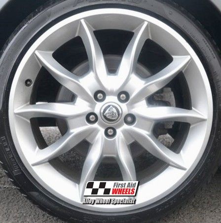 image for R351S SWAP for Ours JAGUAR XF 4x 20'' GENUINE DRACO SPARKLE SILVER ALLOY WHEELS