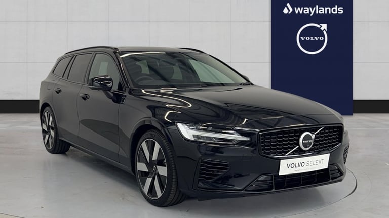 image for 2025 Volvo V60 Ultra, T8 AWD Plug-in hybrid, Electric/Petrol, Dark (Panoramic Roof, BLIS) Estate ...