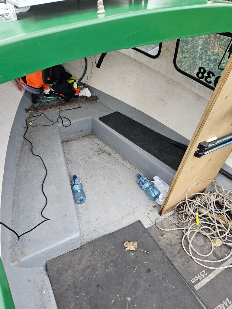 15ft fiberglass boat 