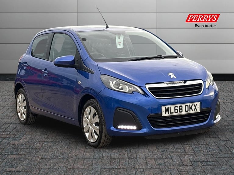 2018 Peugeot 108 1.0 72 Active 5dr HATCHBACK PETROL Manual