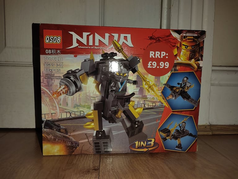 image for Lego Ninja - Masters of Spinjitzu - 3 In 1