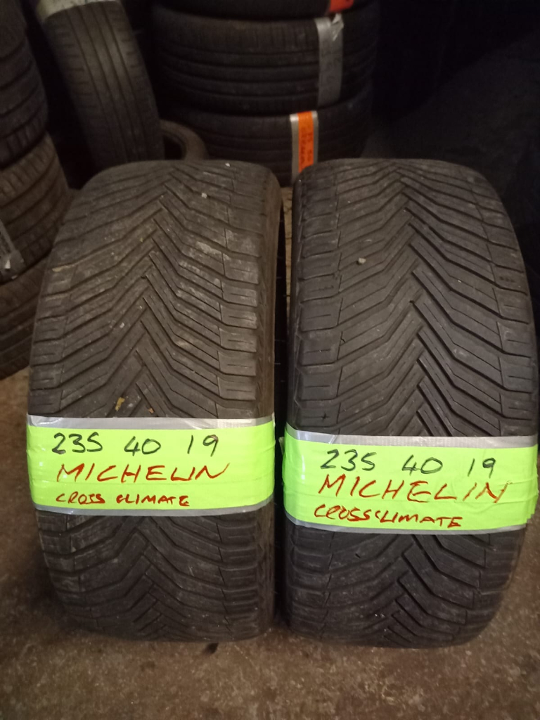 235 40 19 Michelin CrossClimate only £60 fitted and balanced OPEN 7 days a week