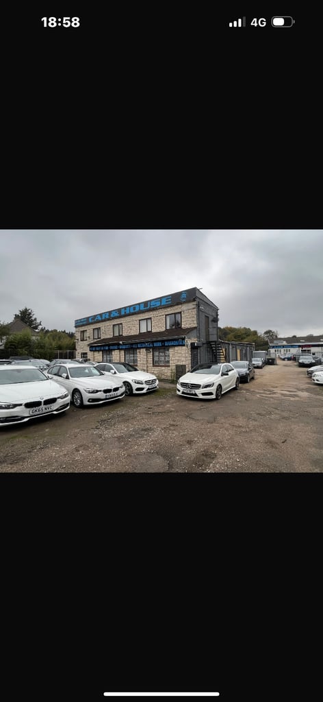 Car dealership to rent.