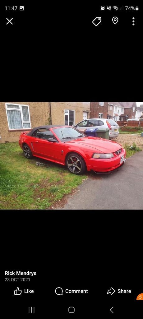 Ford mustang 40th anniversary edition 