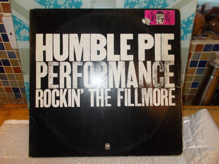 Humble Pie "Performance Rockin' the Fillmore" Vinyl Double LP 1971. rare 