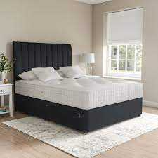image for Divan 4ft6 Double bed base + Luxury Headboard & Premium Quality ¬¬ Cash On Delivery