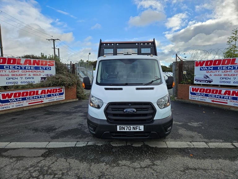 2020 ON 70 PLATE FORD TRANSIT 350 LEADER 130BHP TDCI LWB TRW TIPPER PICK UP ULEZ