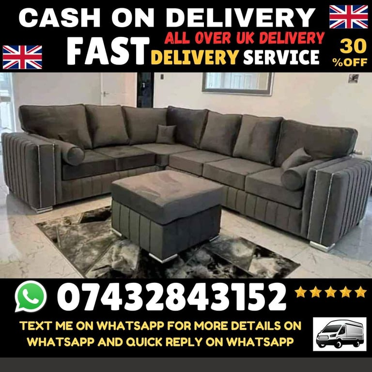 image for Celebrate Christmas in Style – New Corner & 3+2 Seater Sofas Sale