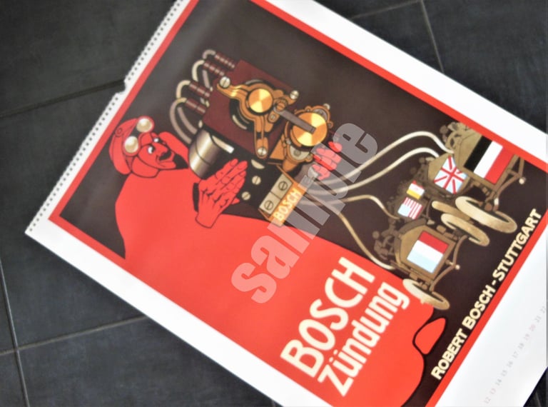 BOSCH AUTO PARTS PICTURES. FEAT. 1930's GP RACING DRIVER'S