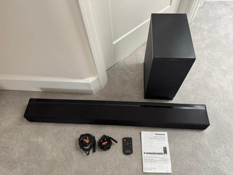 Panasonic SU HTB700 Sound Bar Wireless Bluetooth Subwoofer Surround Sound System
