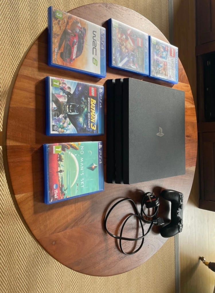 image for PS4 Pro Bundle – Great Condition + 5 Games