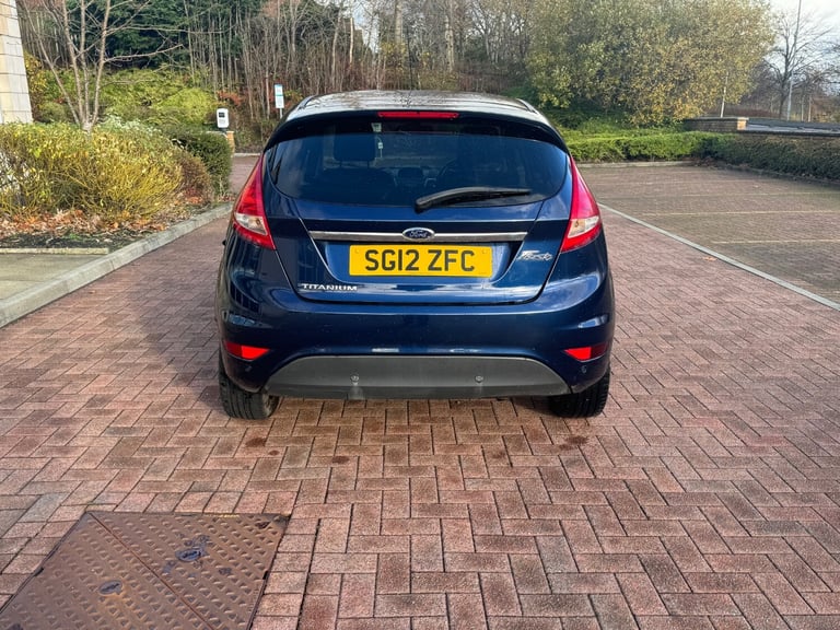 2012 Ford Fiesta 1.4 TDCi [70] Titanium 5dr HATCHBACK Diesel Manual