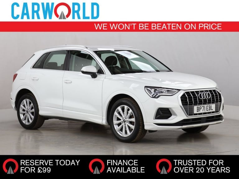 2022 Audi Q3 2.0 TDI 35 Sport SUV 5dr Diesel Manual Euro 6 (s/s) (150 ps) ESTATE Diesel Manual