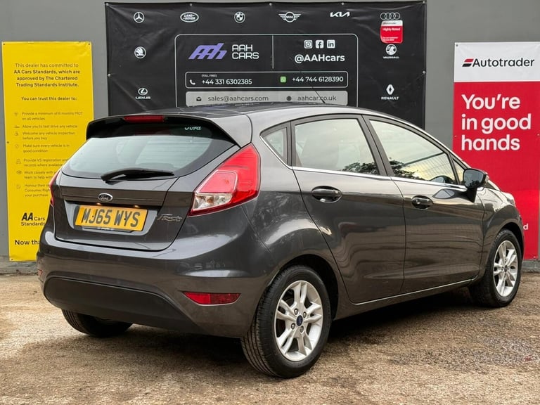 2015 Ford Fiesta 1.25 Zetec Euro 6 5dr HATCHBACK Petrol Manual