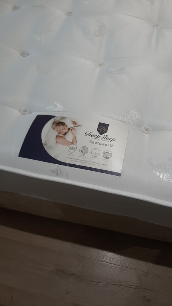 Small Double Divan bed & mattress