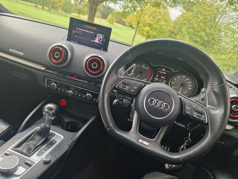 2014/64 AUDI S3 SALOON S TRONIC DSG 67K 380BHP GTI GOLF R LEON CUPRA FR VRS GTD S4 S5 RS3 RS4 335D