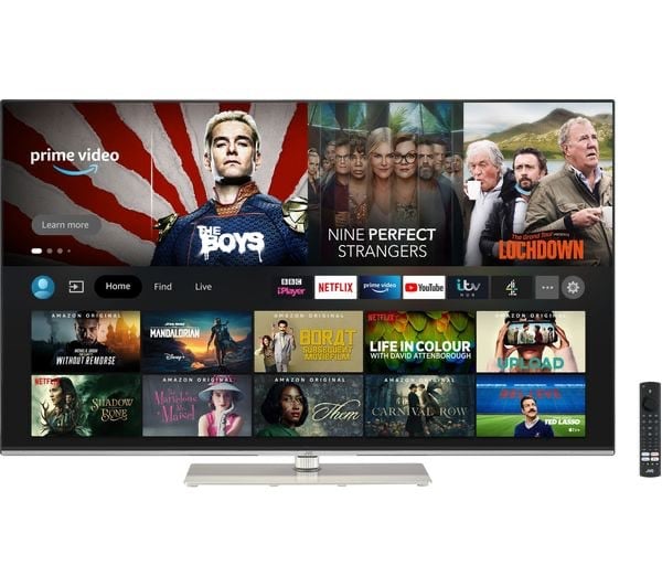 55 Inch JVC QLED TV with Fire TV - LT-55CF820