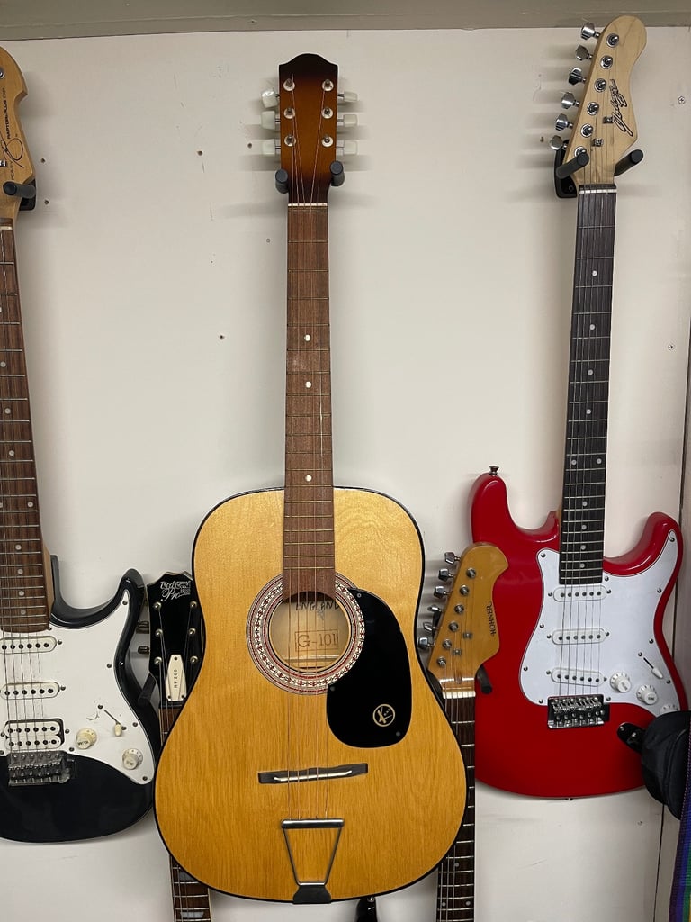 Kay G101 3/4 Size Acoustic Guitar Natural Wood