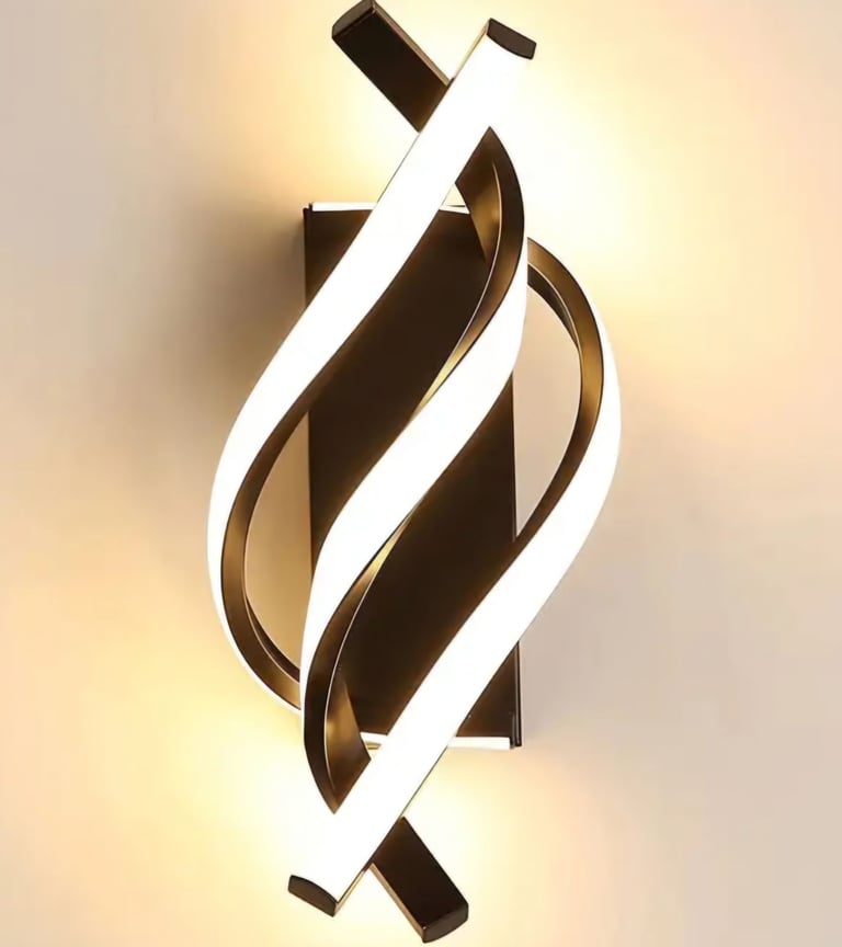 Designer LED wall/ceiling light